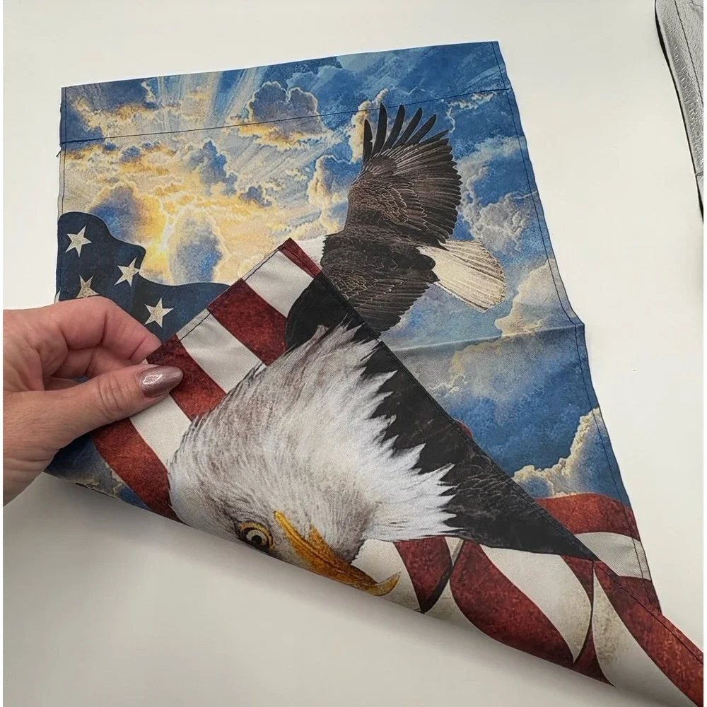 American Garden flag. Standard size and double sided. NEW.